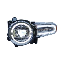 Upgrade Your Toyota FJ Cruiser Headlights with LED Daytime Running Lights | 2007-2020 | Plug-and-Play | Pair