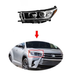 Replace Your Toyota Highlander Headlights with Xenon HID and LED Daytime Running Lights | 2018-2020 | Plug-and-Play | Pair