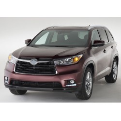 Upgrade Your Toyota Highlander Headlights with Halogen and LED Daytime Running Lights | 2015 | Plug-and-Play | Pair