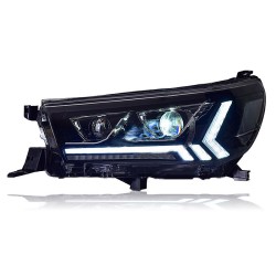 Upgrade Your Toyota HILUX REVO Headlights with Full LED Dynamic Headlights | 2015-2019 | Plug-and-Play | Pair