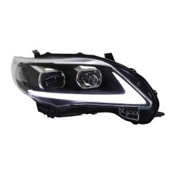 Upgrade Your Toyota Corolla Headlights to Full LED Dual Optical Lens Assemblies | 2011-2013 | Plug-and-Play | Pair