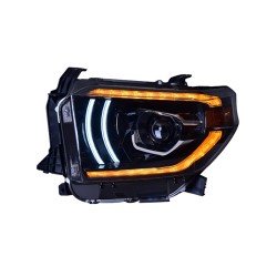 Upgrade Your Toyota Tundra Sequoia Headlights to LED Dynamic Turn Signal Assemblies | 2014-2019 | Plug-and-Play | Pair