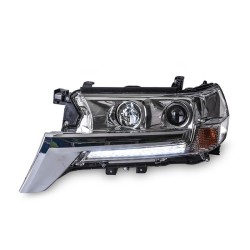 Upgrade Your Toyota Land Cruiser Headlights to LED Projector Daytime Running Lights | 2016-2020 | Plug-and-Play | Pair