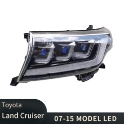 Upgrade Your Toyota FJ200 Land Cruiser Headlights to Dynamic Full LED Headlights | 2007-2015 | Plug-and-Play | Pair