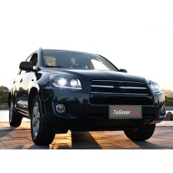 Upgrade Your RAV4 Headlights to LED Daytime Running Lights | 2009-2012 | Plug-and-Play | Pair