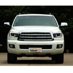 Upgrade Your Toyota Tundra Sequoia Headlights to LED Dynamic Turn Signal Assemblies | Xenon to LED | 2007-2013 | Pair