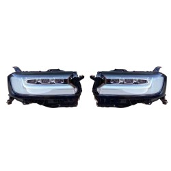 Upgrade Your Toyota Land Cruiser LC300 2008-2022 Headlights to Full LED Daytime Running Lights | Plug-and-Play | Pair
