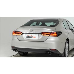 Upgrade Your 2018-2021 Toyota Camry with Lexus-style LED Flowing Turn Signal Tail Lights | Plug-and-Play | Pair