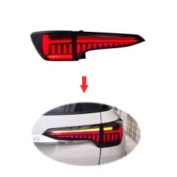 Upgrade Your 2015-2019 Toyota Fortuner with Dynamic LED Tail Lights | Plug-and-Play | Pair