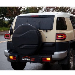 Upgrade Your 2007-2020 Toyota FJ Cruiser with Full LED Tail Light Assemblies | Flowing Turn Signals | Plug-and-Play | Pair