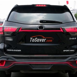 Upgrade Your 2015-2021 Toyota Highlander with LED Dynamic Sequential Tail Lights | Plug-and-Play | Pair