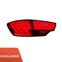 Upgrade Your 2015-2017 Toyota Highlander with Full LED Tail Lights | Plug-and-Play | Pair