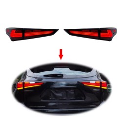 Upgrade Your 2022 Toyota Highlander with Full LED Dynamic Tail Lights | Plug-and-Play | Pair
