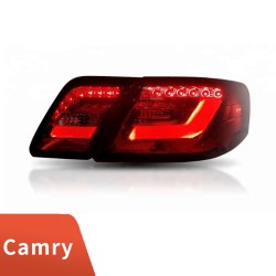 Upgrade Your 2006-2011 Toyota Camry with LED Light Guide Tail Lights | Plug-and-Play | Pair