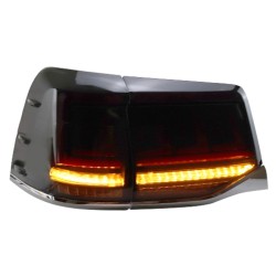 Upgrade Your 2016-2020 Toyota Land Cruiser LC200 FJ200 with LED Dynamic Tail Lights | Plug-and-Play | Pair