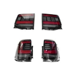 Upgrade Your 2016-2021 Toyota Land Cruiser LED Dynamic Tail Lights | Plug-and-Play | Pair