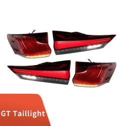 Upgrade to LED Dynamic Tail Lights for Lexus CT CT200 2012-2020 | Plug-and-Play | Pair