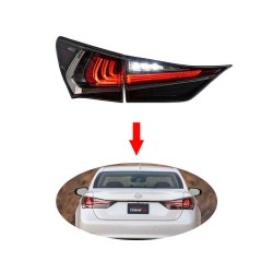 Upgrade to Full LED Taillights for Lexus GS350 GS300 | 2012-2020 | Pair