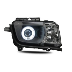 Upgrade to LED Angel Eyes Xenon Headlights for Chevrolet Camaro 2005-2012 | Plug-and-Play | Pair
