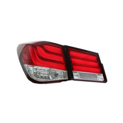 Upgrade to Full LED Tail Lights for Chevrolet Cruze 2009-2014 | Plug-and-Play | Pair