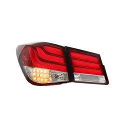 Upgrade to Full LED Tail Lights for Chevrolet Cruze 2009-2014 | Plug-and-Play | Pair