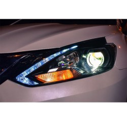 Upgrade Your Nissan Sylphy 2015-2018 with LED Devil Eyes Xenon Headlights | Plug-and-Play | Pair