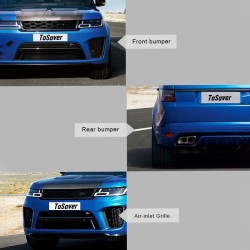 BODY KIT FOR 2018+ LAND ROVER RANGE ROVER SVR MODEL