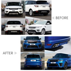 BODY KIT FOR 2018+ LAND ROVER RANGE ROVER SVR MODEL