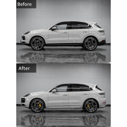 Porsche Cayenne and Cayenne Coupe 2018-2023 SportDesign Body Kit - Elevate Your Drive with Turbocharged Style