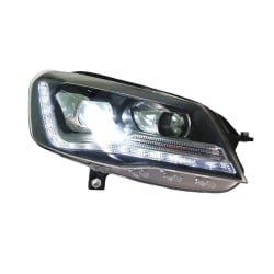 Upgrade Your Volkswagen BORA with LED Dual-Lens Headlights | Plug-and-Play | 2013-2015 | Pair