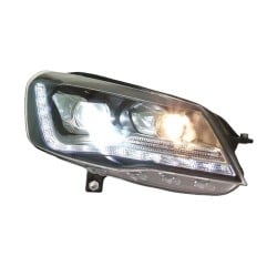 Upgrade Your Volkswagen BORA with LED Dual-Lens Headlights | Plug-and-Play | 2013-2015 | Pair