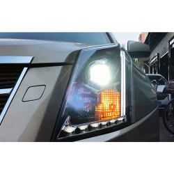 Upgrade Your 2010-2015 Cadillac SRX with Xenon Headlights and LED Daytime Running Lights | Pair