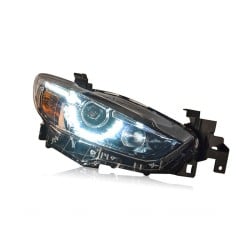 Upgrade Your 2013-2017 Mazda6 Atenza with LED DRL Xenon Headlights | Plug-and-Play | Pair