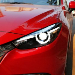 Upgrade Your 2017-2019 Mazda Axela Headlights to Full LED Daytime Running Lights | Plug-and-Play | Pair