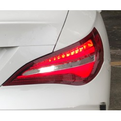 Upgrade Your 2013-2019 Mercedes-Benz CLA W117 with Full LED Taillights | Plug-and-Play | Pair