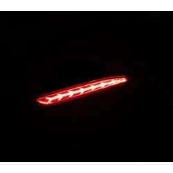 Upgrade Your Tesla Model Y/3 Rear Bumper with LED Fog Lights and Reflectors | Plug-and-Play | Pair