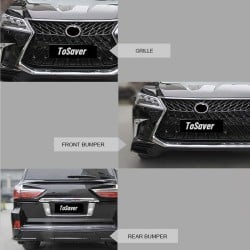 Car Modification Bodykit for 2008-2015 to 2016 Toyota Lexus Lx570 Upgrade Kit Accessories