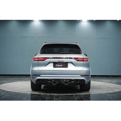 Upgrade Porsche Cayenne/Cayenne Coupe 9Y0 Turbo GT Style Mid-out Exhaust Kit | 2018-2023 | Stainless Steel/Titanium | 1 Set