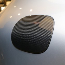 Carbon Fiber Fuel Tank Cap Sticker for 2014-2023 Porsche Macan