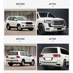 Car Modification Body Kit for Toyota Land Cruiser 2016-2020 LC200 Upgrade to LC300 Model