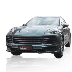 Porsche Cayenne & Cayenne Coupe 2018-2023 (9Y0.1) TechArt Style Front Lip + Rear Lip Body Kit - Free Shipping - ToSaver.com