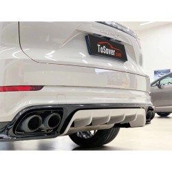 Porsche Cayenne & Cayenne Coupe 2018-2023 (9Y0.1) TechArt Style Front Lip + Rear Lip Body Kit - Free Shipping - ToSaver.com