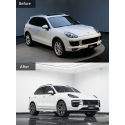 Porsche Cayenne 2015-2017 958.2 to 2024 Cayenne Turbo GT Body Kit - Unleash Power and Style [ Free Shipping ]