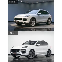 Porsche Cayenne 2015-2017 958.2 to 2024 Cayenne Turbo GT Body Kit - Unleash Power and Style [ Free Shipping ]