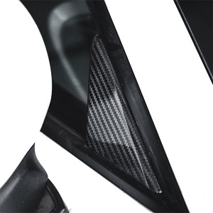Porsche 911 2012-2019 (991.1/991.2) Carbon Fiber A-Pillar Triangles - Elevate Style and Performance