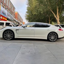 Aluminum Alloy Forged Wheels for Porsche 718, 911, Taycan, Panamera, Cayenne | Gloss Black and Gunmetal Grey Face | 19-21 Inch