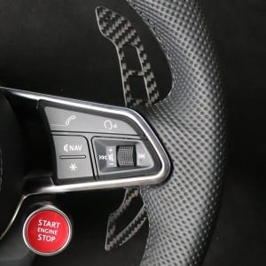 Audi R8 Carbon Fiber Magnetic Shift Paddles Set | Elevate Your Driving Experience