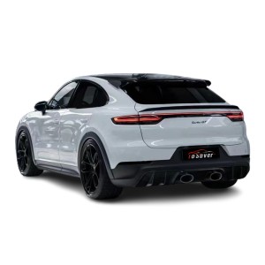 Porsche Cayenne Coupe 2019-2023 Turbo GT Style Exhaust Rear Bumper Kit - ToSaver.com [ Free Shipping ]