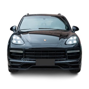 Upgrade Porsche Cayenne 2011-2014 (958.1) to 2023 Turbo Style Front Bumper Body Kits and PDLS+ Matrix Headlights | ToSaver.com