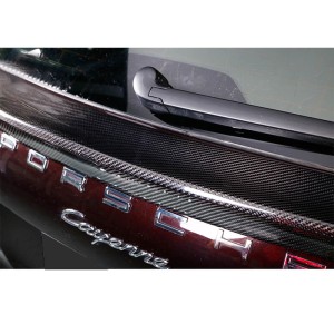 Porsche Cayenne 2015-2017 (958.2) Carbon Fiber Mid and Top Spoiler Set - ToSaver.com [Free Shipping]